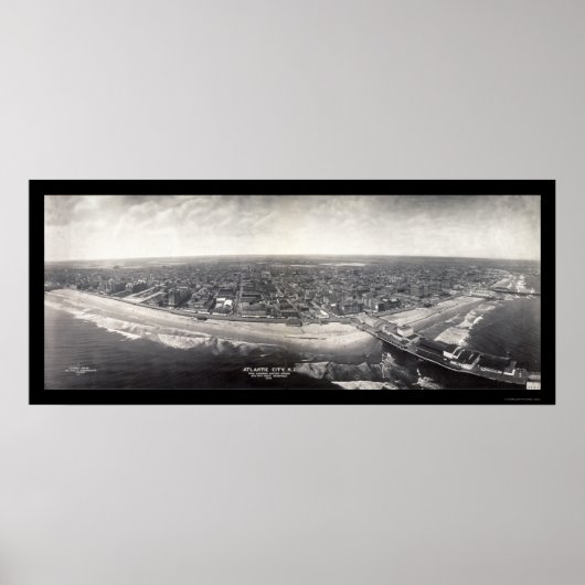 アトランティックシティ写真1909 ポスター (正面)