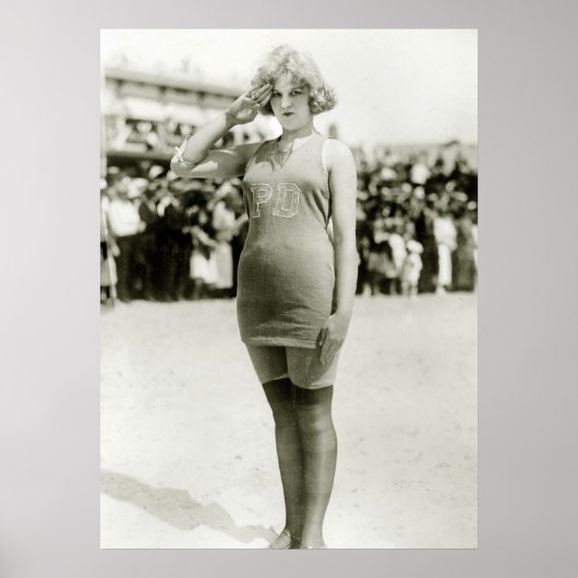 アトランティックシティ美しい、1900年代初期 ポスター (正面)