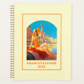 アトランティックシティ1930sピンアップレトロヴィンテージ未加工 プランナー手帳 (正面)