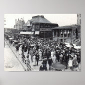 アトランティックシティ、ニュージャージー、イースター日曜日、ヴィンテージ ポスター (正面)