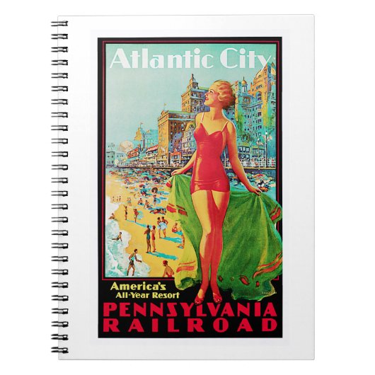 アトランティックシティ ノートブック (正面)