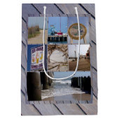 アトランティックシティ – フォトコラージュ ミディアムペーパーバッグ (裏面)