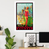 アトランティックシティ ポスター (ホームオフィス)