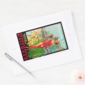 アトランティックシティ 長方形シール (封筒)