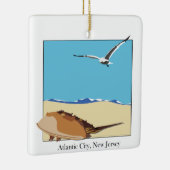 アトランティックシティ, NJホースシューカニシーガルルビーチ セラミックオーナメント (右)