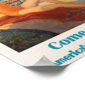 アトランティックシティ、NJ旅行Ad ポスター (角)