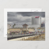 アトランティックシティ(NJ)のボードウォーク ポストカード (正面/裏面)