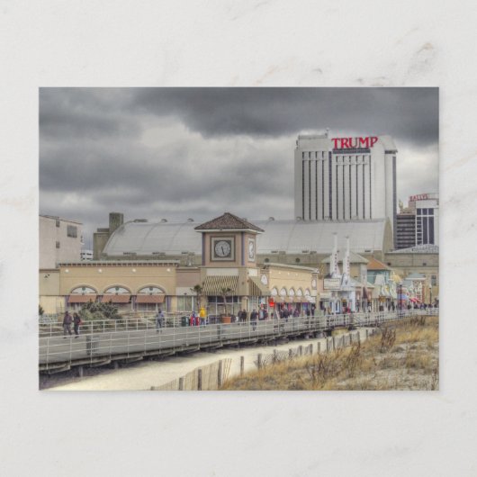 アトランティックシティ(NJ)のボードウォーク ポストカード (正面)