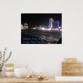 アトランティックシティ， NJ to Trump Plaza Casino ポスター (キッチン)