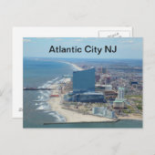 アトランティックシティNJノースエンドポストカード ポストカード (正面/裏面)