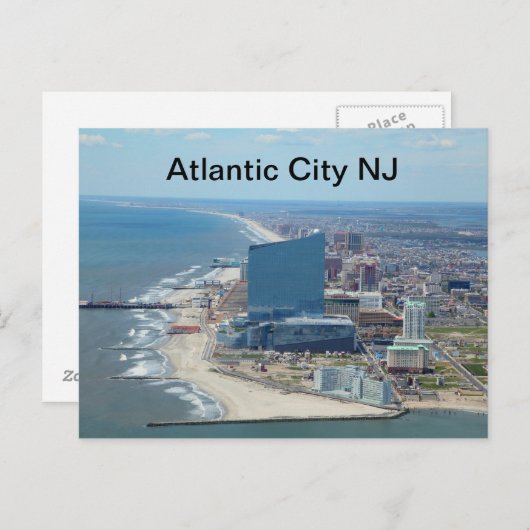 アトランティックシティNJノースエンドポストカード ポストカード (正面/裏面)
