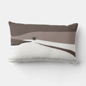 アトランティックドルフィンかわいい顔スマイル装飾用クッション ランバークッション (裏面)