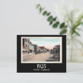 アトランティックハイランズ、ニュージャージー、ヴィンテージ ポストカード (スタンド正面)