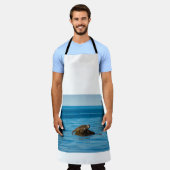 アトランティックハーバーシール エプロン (着用した状態)