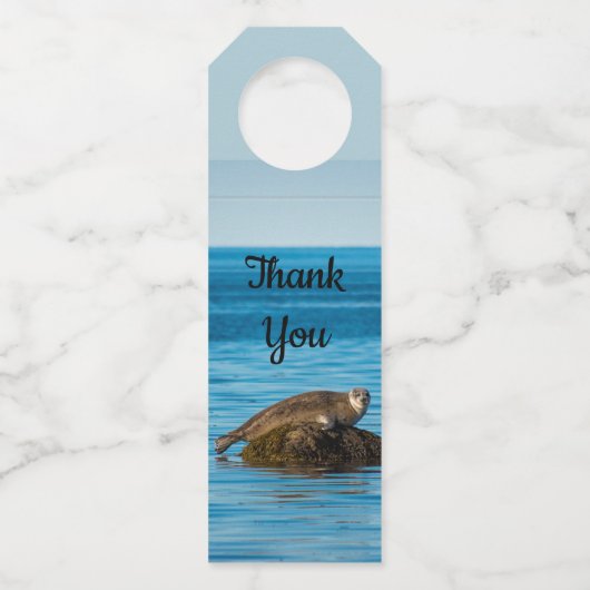 アトランティックハーバーシール ボトルネックタグ (正面)