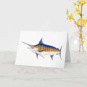 アトランティックブルーマーリン カード (黄色い花)