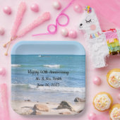 アトランティック海ショア40周年記念撮影 ペーパープレート (パーティー)