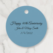 アトランティック海ブルー40周年記念写真 フェイバータグ (裏面)