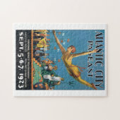 アトランティック・シティのページェントのヴィンテージ旅行ポスター ジグソーパズル (横)