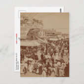 アトランティック・シティのボードウォーク ポストカード (正面/裏面)