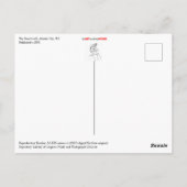 アトランティック・シティのボードウォーク ポストカード (裏面)