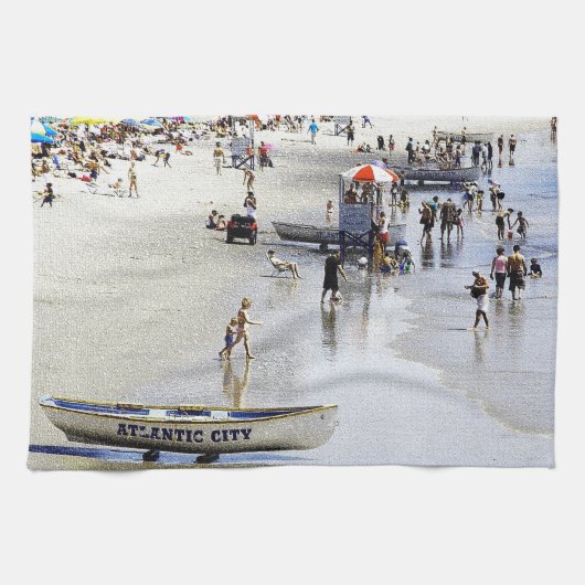 アトランティック・シティ キッチンタオル (横)