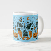 アトランテ幽霊のよく出るス:亡霊の跡のある沈没した都市 ジャンボコーヒーマグカップ (正面右)