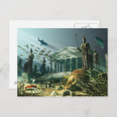 アトラ失ったンティス市 ポストカード (正面/裏面)