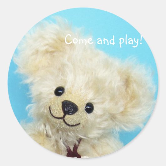 アトリエうえん オリジナルまるしーる ラウンドシール (正面)