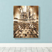 アトロクロス。キャンバスプリント キャンバスプリント (インサイチュ (ウッドフロア))