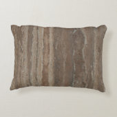 アトーン灰色の木炭の茶色の大理石 アクセントクッション (裏面)