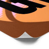 アト与えルのバポップ・アートのスケットボやる気を起こさせるル ポスター (角)