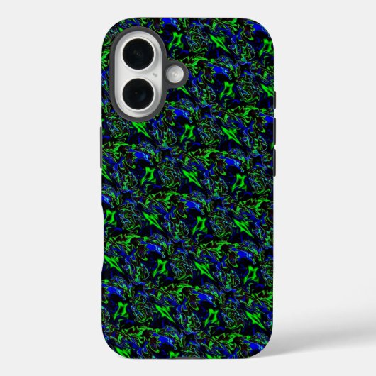 アト熱狂するルデコファンキーインレインボースタイル Case-Mate iPhoneケース (裏面)