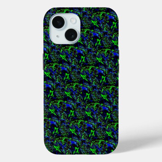 アト熱狂するルデコファンキーインレインボースタイル Case-Mate iPhoneケース (裏面)