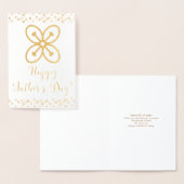 アドインクラアフリカの父の日グリーティングカード 箔カード (ディスプレー)