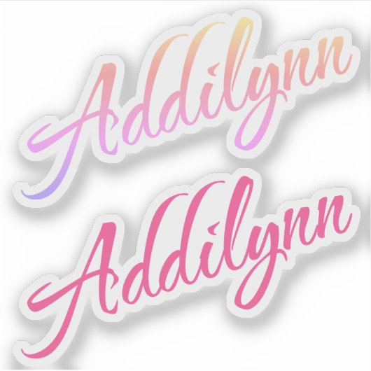 アドイン名x2 シール (正面)