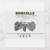 アドウィッシャー ワインラベル (シングルラベル)