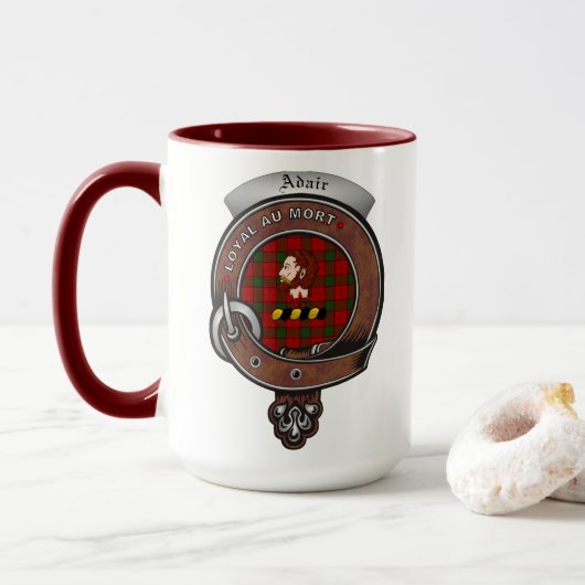 アドエアクランバッジコンボ15ozマグカップ マグカップ (ドーナツ付き)