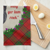 アドエアスコットランド犬のキッチンタオル キッチンタオル (四つ折り)