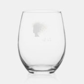 アドジスディアハジャーズ ステムなしワイングラス (裏面)