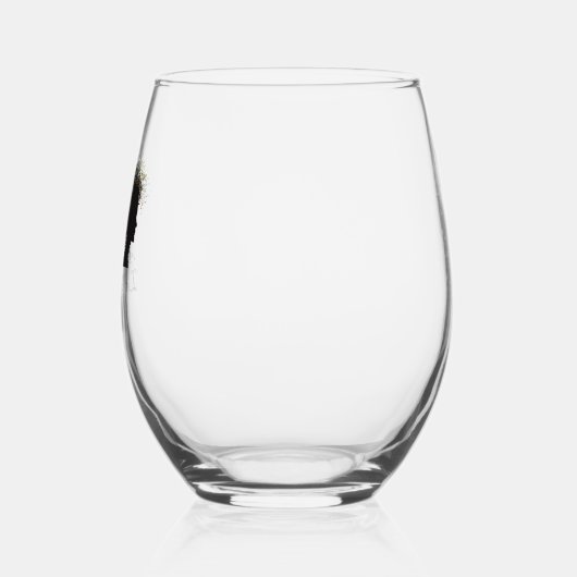 アドジスディアハジャーズ ステムなしワイングラス (左)