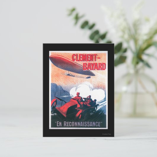 アドジュダント・ヴァンセノット 第一次世界大戦 軍用気球 プロモーションポスター ポストカード (スタンド正面)