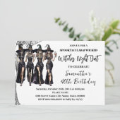 アドツル誕生日ハロウィーンウィッチナイトアウトパーティー 招待状 (スタンド正面)