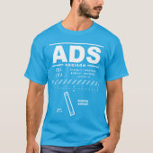 アドディソン空港ADS Tシャツ (正面)