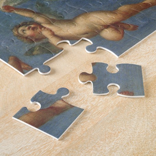 アドニスからの天使詳細Cupids by Albani ジグソーパズル (側面)