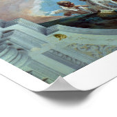 アドニスからの金星の分離， 1707-08 （フレスコ） ポスター (角)