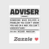 アドバイザー名詞定義除おもしろい去 シール (シート)