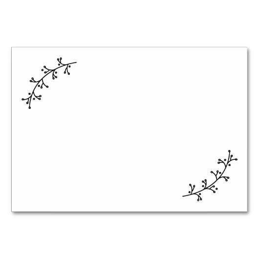 アドバイスおよび願いを結婚している素朴な月桂樹 テーブルナンバー (正面)