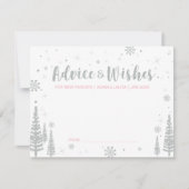 アドバイスお母さん | ベビーシャワー活動 招待状 (正面)