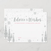 アドバイスお母さん | ベビーシャワー活動 招待状 (正面/裏面)